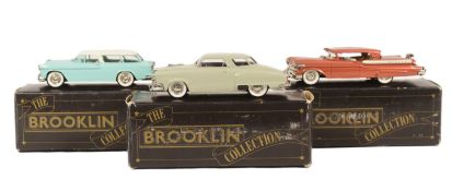 DIECAST - X3 BROOKLIN MODELS 1/43 SCALE DIECAST MODEL CARS