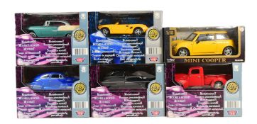 DIECAST - COLLECTION OF 1/24 AND 1/18 SCALE DIECAST MODEL CARS