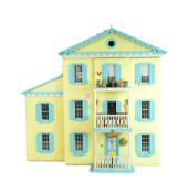 DOLL HOUSE - HAND BUILD WOODEN DOLLS HOUSE