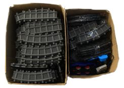 PLAYMOBIL - LARGE COLLECTION OF PLAYMOBIL TRAIN TRACK