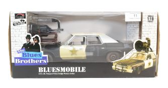 DIECAST - JOY RIDE 1/18 SCALE BLUES BROTHERS BLUESMOBILE