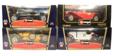 DIECAST - COLLECTION OF BURAGO 1/18 SCALE DIECAST MODELS