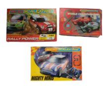 SCALEXTRIC - X3 MICRO SCALEXTRIC SLOT CAR RACING SETS