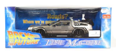 DIECAST - SUN STAR 1/18 SCALE BACK TO THE FUTURE DELOREAN
