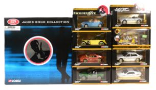DIECAST - COLLECTION OF CORGI JAMES BOND DIECAST MODELS