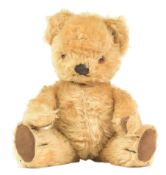 VINTAGE SOFT TOY TEDDY BEAR WITH SQUEAKER