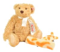 TEDDY BEARS - ORIGINAL STEIFF TEDDY BEAR WITH AEROPLANE