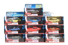 DIECAST - X10 BOXED CORGI JAMES BOND DIECAST MODELS