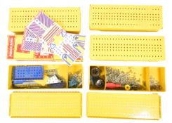 MECCANO - STORAGE TINS & CONSTRUCTOR SET PARTS