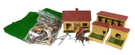 BRITAINS - COLLECTION OF BRITAINS LEAD FARM YARD ANIMALS