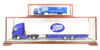DIECAST - X2 DIECAST MODEL BOOTS DELIVERY LORRIES