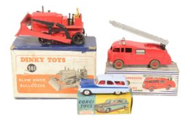 DIECAST - VINTAGE CORGI & DINKY TOYS DIECAST MODELS