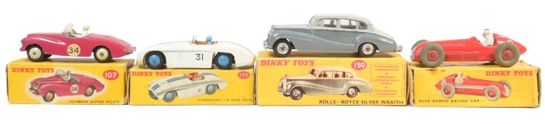 DINKY TOYS - VINTAGE BOXED DIECAST MODELS