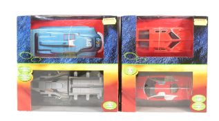 DIECAST - X2 BOXED CORGI CAPTAIN SCARLET DIECAST MODEL SETS