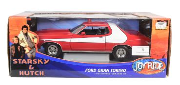DIECAST - JOY RIDE 1/18 SCALE STARSKY & HUTCH FORD GRAN TORINO