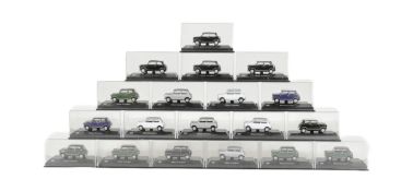 DIECAST - CARARAMA 1/72 SCALE DIECAST MINI COOPER MODELS