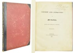 SCOTTISH HISTORY. 1819 SCENERY AND ANTIQUITIES OF MID-LOTHIAN BY AN AMATEUR