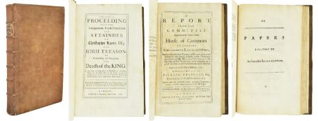 TRIALS. 1722 THE WHOLE PROCEEDING AND ATTAINDER OF CHRISTOPHER LAYER ESQ.
