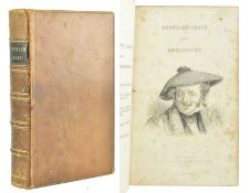 WIT & HUMOUR. 1832 SCOTTISH JESTS AND ANECDOTES, FULL CONTEMP. CALF
