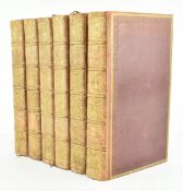 BINDINGS. 1811 THE ARABIAN NIGHTS ENTERTAINMENTS BY JONATHAN SCOTT, 6 VOL IN FULL CALF