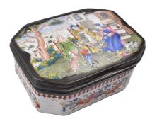 18TH CENTURY CHINESE CANTON ENAMEL 