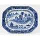 FOUR QING DYNASTY BLUE AND WHITE PORCELAIN PLATES 清 青花山水盘四件 - Bild 2 aus 9