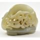QING JADE CRANE AND TURTLE CARVING 清 青玉 龟鹤齐寿把件 - Bild 3 aus 5