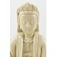 QING DYNASTY DEHUA BLANC DE CHINE PORCELAIN SEATED GUANYIN 清 德化观音坐像 - Bild 5 aus 8