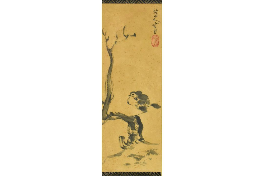FOLLOWER OF ZHU DA - BIRD 朱耷 款 花鸟 - Bild 1 aus 7