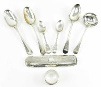 COLLECTION OF HALLMARKED SILVER SPOONS