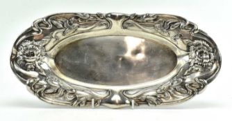 EARLY 20TH AMERICAN SILVER LOZENGE SHAPED DISH