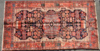 20TH CENTURY NORTH WEST PERSIAN ISLAMIC NAHAWAND CARPET RUG