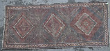 20TH CENTURY AFGHAN MUSHWANI RUG