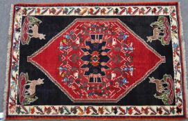 20TH CENTURY SOUTH WEST PERSIAN QASHGAI RUG
