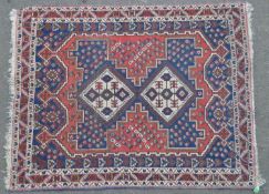 VINTAGE 20TH CENTURY PERSIAN QASHGAI RUG