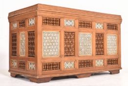 VINTAGE 20TH CENTURY MOORISH-STYLE COFFER CHEST