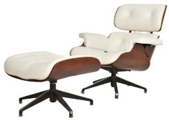 AFTER CHARLES & RAY EAMES - HERMAN MILLER STYLE ARMCHAIR