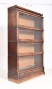 20TH CENTURY GLOBE WERNICKE MANNER STACKING BARRISTERS BOOKCASE