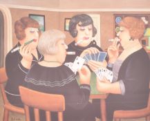 AFTER BERYL COOK - BRIDGE PARTY - SIGNED LIMITED EDITION PRINT