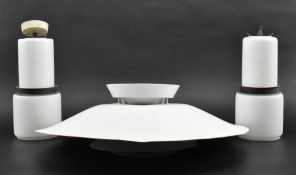 THREE BRITISH & MODERN DESIGN CEILING LIGHTS