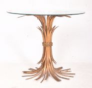 MANNER OF COCO CHANEL FOR MAISON BAGUES - SHEAF OF WHEAT COFFEE TABLE