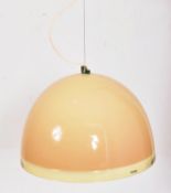 IGUZZINI - BAOBAB 3077 - VINTAGE 1970S PLEXIGLASS CEILING PENDANT LIGHT