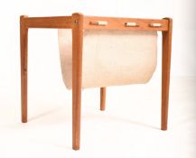 SPOTTRUP - MID CENTURY DANISH DESIGN SIDE TABLE / MAGAZINE RACK