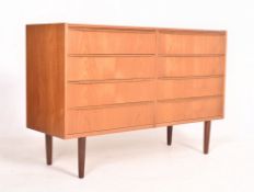 DANISH MODERN DESIGN MID CENTURY 1960S TEAK CHEST OF DRAWERS