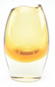 ATTR. FLAVIO POLI FOR MURANO - MID CENTURY VINTAGE GLASS VASE ORNAMENT