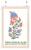 VINTAGE DOUBLE-SIDED RESTAURANT OR SHOP SIGN FOR MONSOON