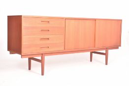 CLAUSEN & SONS - DANISH MODERN DESIGN MID CENTURY TEAK SIDEBOARD