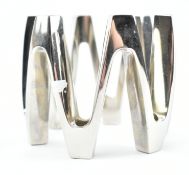 DANSK DESIGN - MID CENTURY SILVER PLATED CANDLESTICK HOLDER