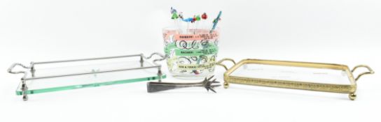 SELECTION OF MID CENTURY COCKTAIL / BAR ACCESSORIES