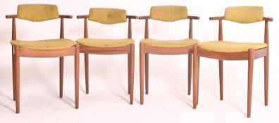 MATCHING SET OF FOUR DANISH DINING CHAIRS